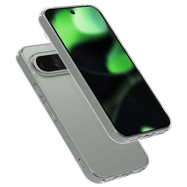 EIDERWOOD Google Pixel 10 Fleksibelt Plast Bak Deksel - Gjennomsiktig