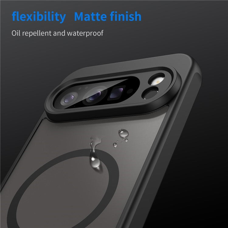 EIDERWOOD Google Pixel 10 Pro XL Hybrid Plast Deksel - MagSafe Kompatibel - Svart
