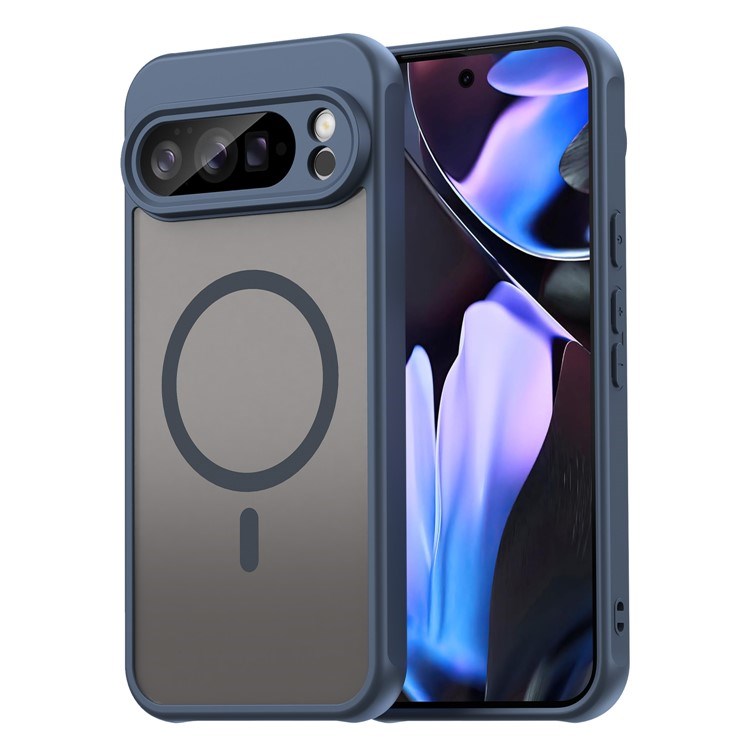 EIDERWOOD Google Pixel 10 Pro XL Hybrid Plast Deksel - MagSafe Kompatibel - Blå