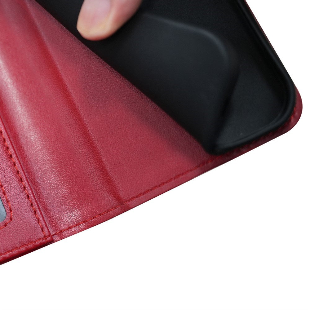 EIDERWOOD Xiaomi 15 Ultra Kunstskinn Flip Deksel - Rød