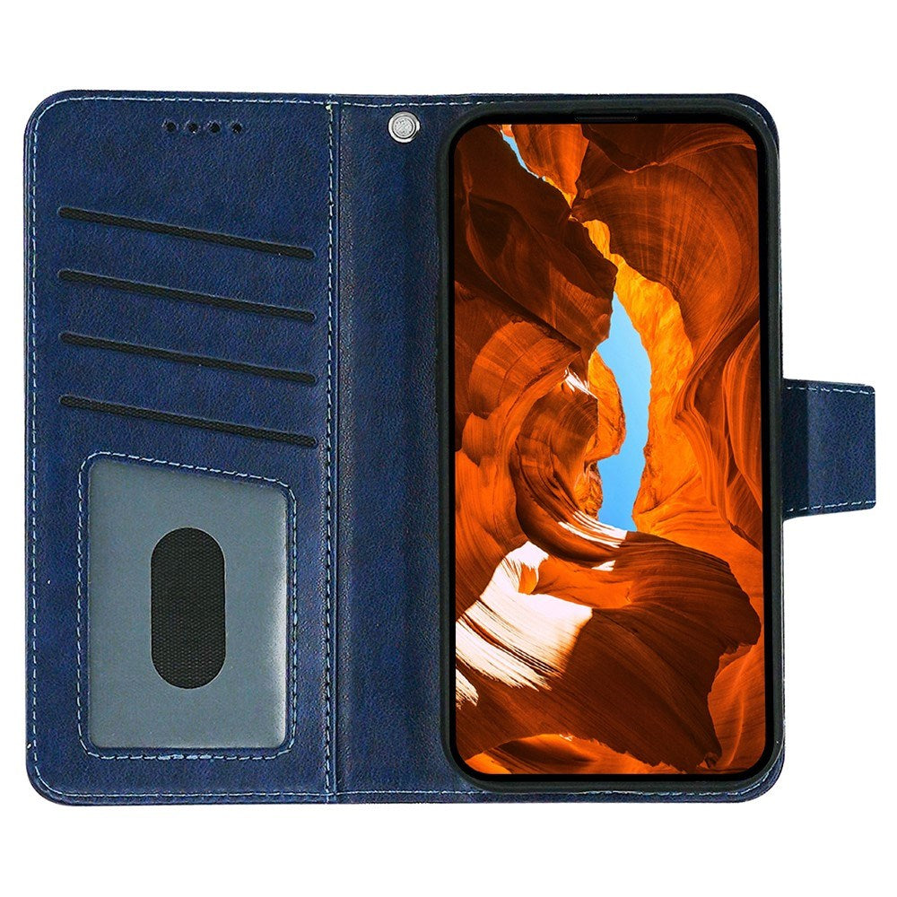 EIDERWOOD Xiaomi 15 Ultra Kunstskinn Flip Deksel - Blå
