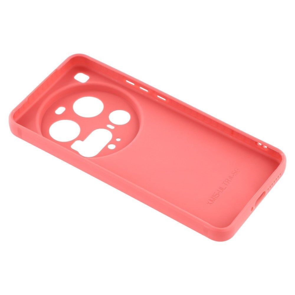 EIDERWOOD Xiaomi 15 Ultra Fleksibelt Plast Deksel - Rød