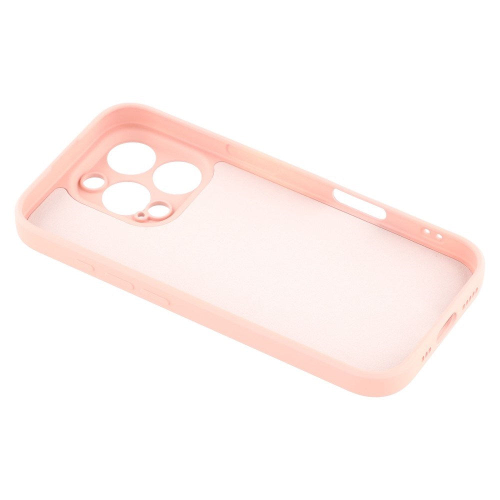 EIDERWOOD iPhone 16 Pro Hybrid Deksel inkl. Støtte med Speil - Rosa