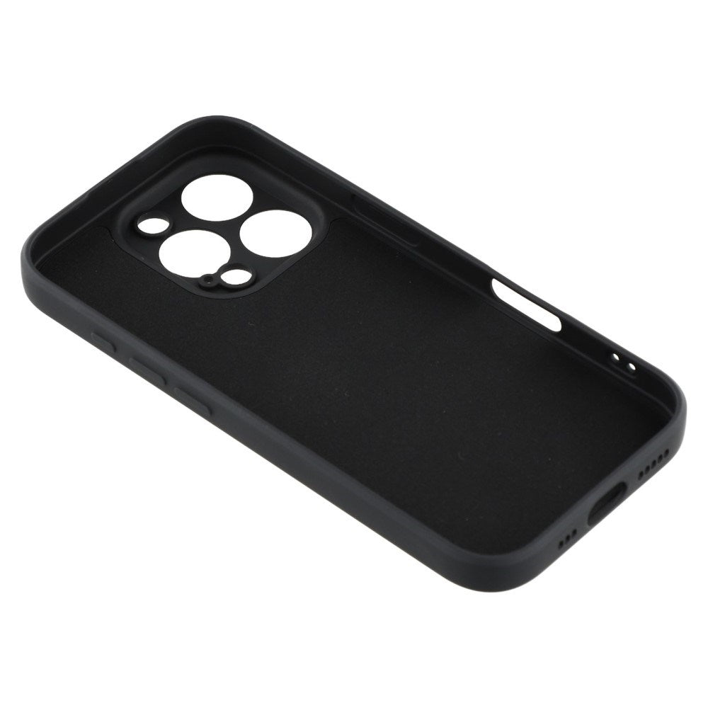 EIDERWOOD iPhone 16 Pro Hybrid Deksel inkl. Støtte med Speil - Svart