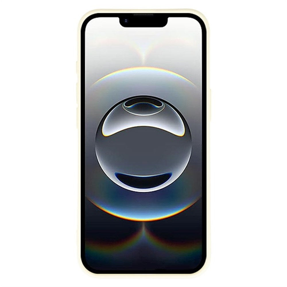 iPhone 17e / 16e Sett med Fleksibelt Plast Deksel - Skjermbeskytter - Stropp - Hvit