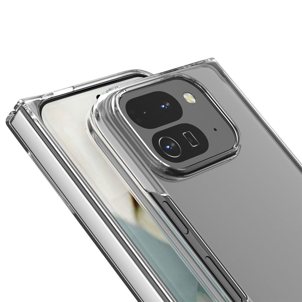 EIDERWOOD Google Pixel 10 Pro Fold Hard Plast Deksel - Gjennomsiktig