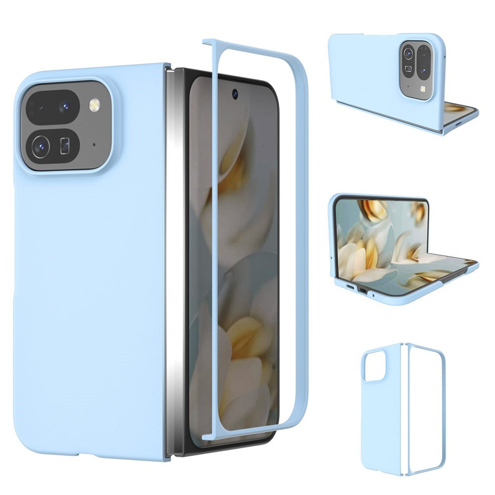 EIDERWOOD Google Pixel 10 Pro Fold Matt Hard Plast Deksel - Lys Blå