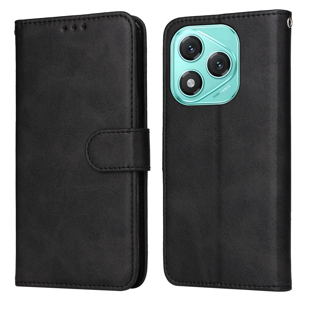 EIDERWOOD Honor 400 Lite Kunstskinn Flip Deksel m. Strop - Svart