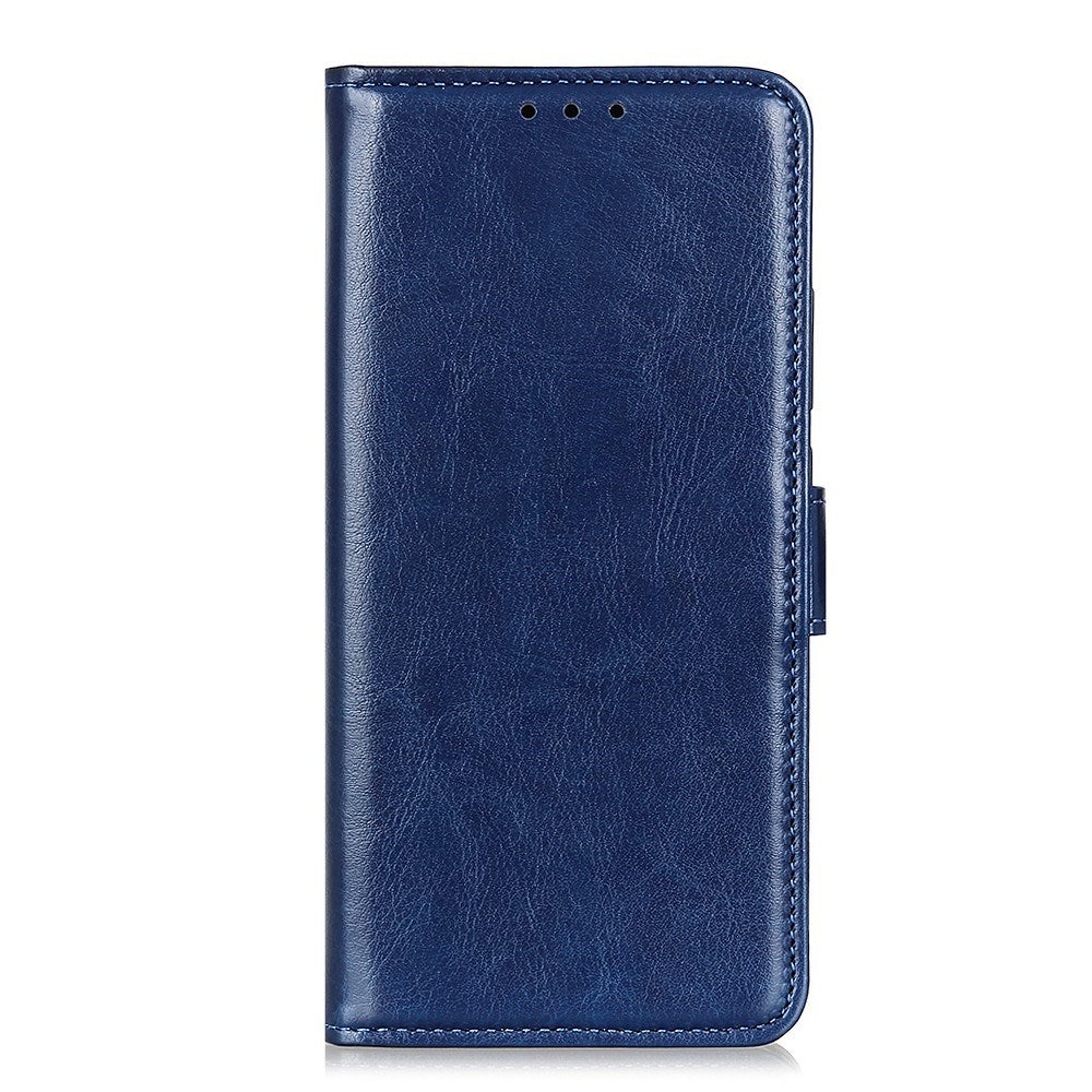 EIDERWOOD Motorola Edge 60 Fusion Kunstskinn Flip Deksel m. Kortholder & Ståfunksjon - Blå