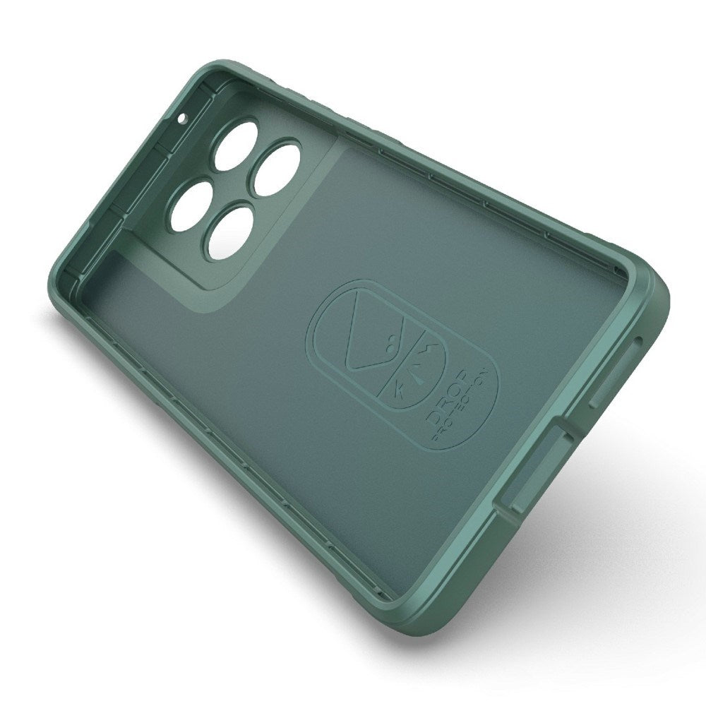 EIDERWOOD Motorola Edge 60 Fusion Fleksibelt Plast Deksel - Grønn