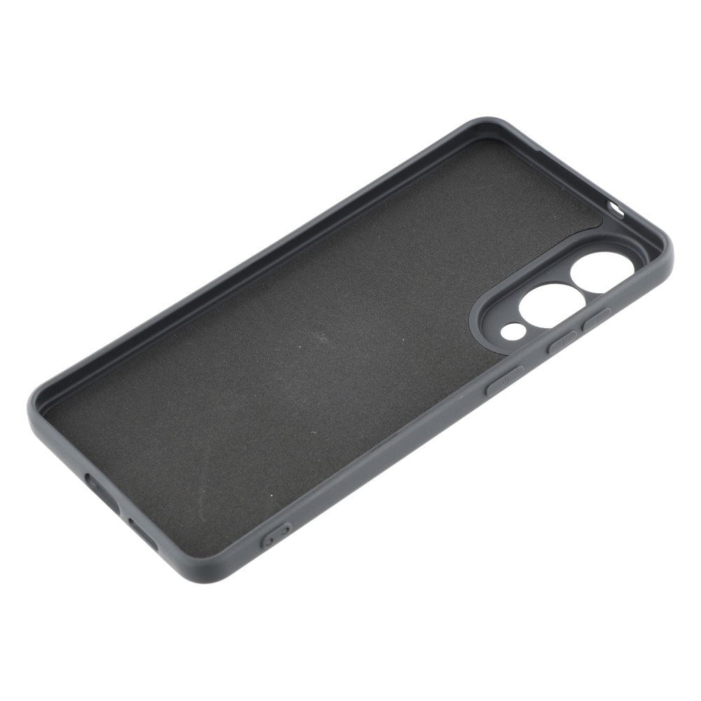 EIDERWOOD Samsung Galaxy S25 Edge Fôret Fleksibelt Plast Deksel - Svart