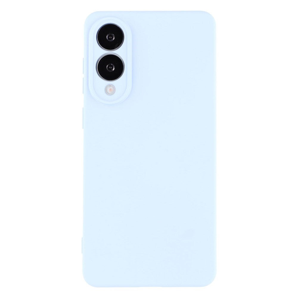 EIDERWOOD Samsung Galaxy S25 Edge Fôret Fleksibelt Plast Deksel - Lysblå