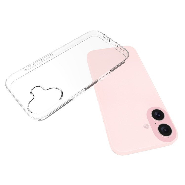 EIDERWOOD iPhone 17 Fleksibelt Plast Mobil Deksel – Gjennomsiktig