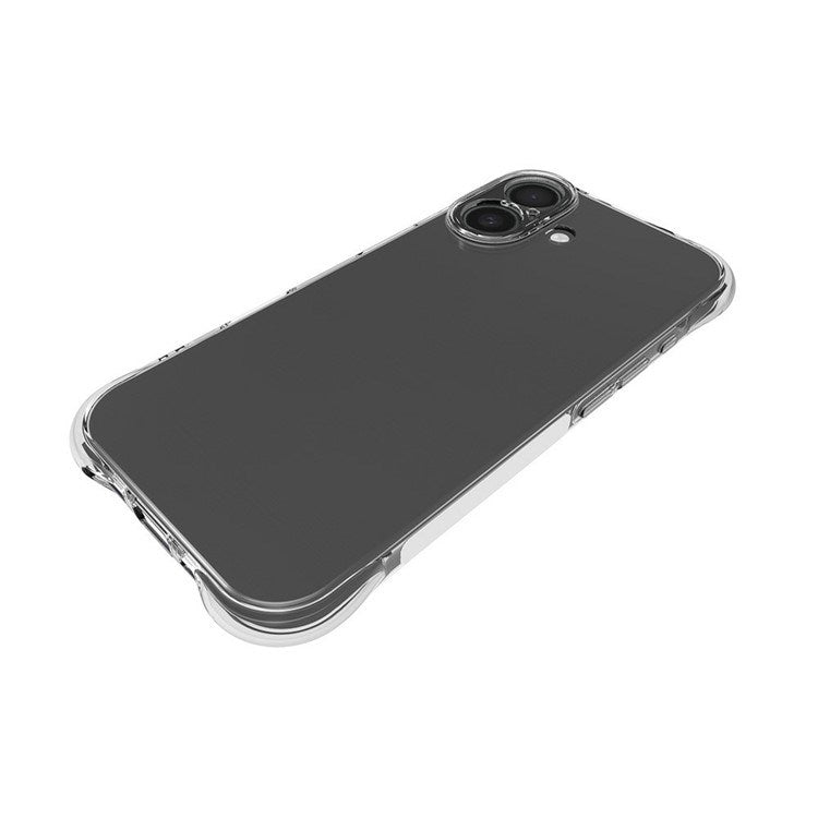 EIDERWOOD iPhone 17 Fleksibelt Plast Deksel med Forsterkede Hjørner - Gjennomsiktig