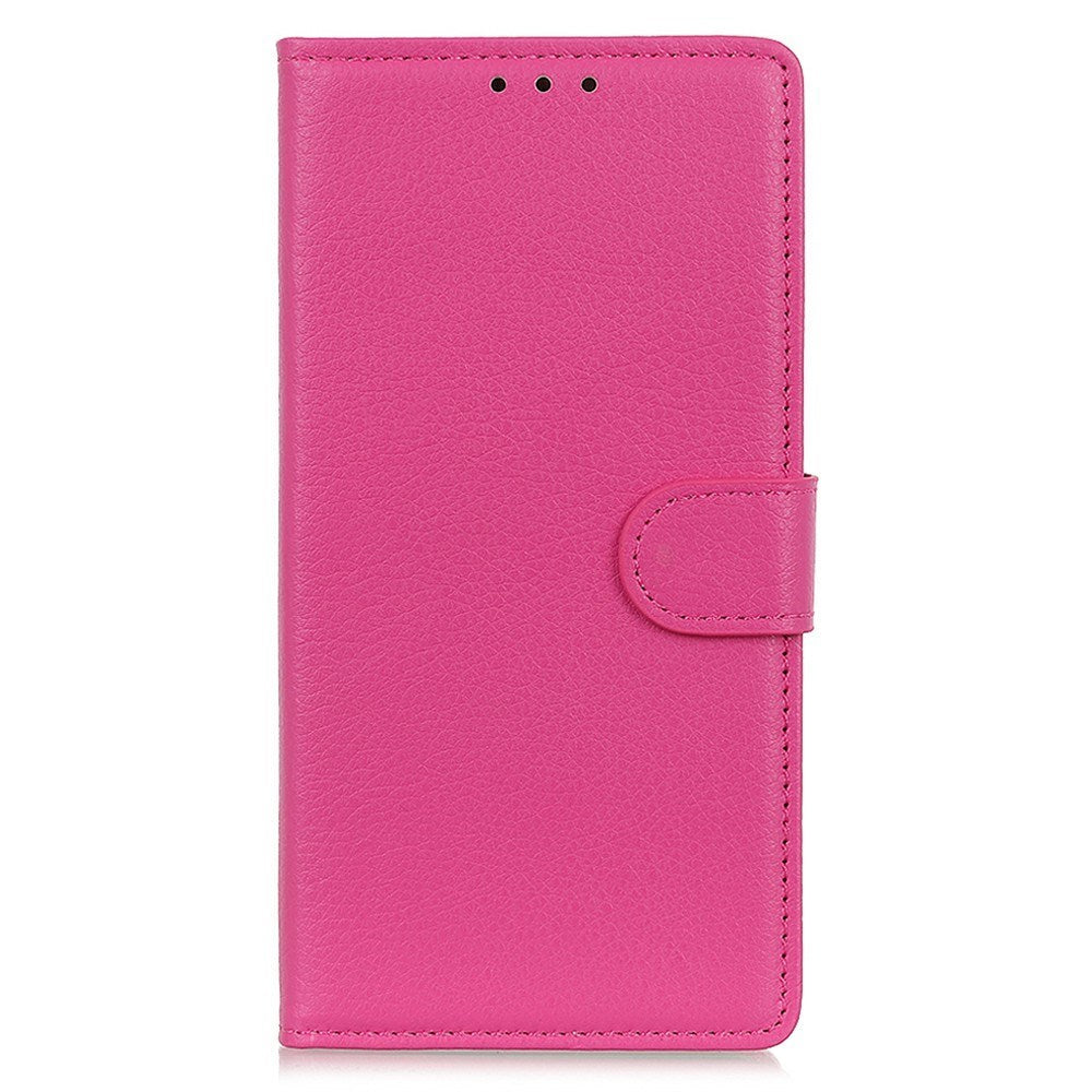 EIDERWOOD Sony Xperia 1 VII Kunstskinn Flip Deksel m. Kortholder & Ståfunksjon - Rosa