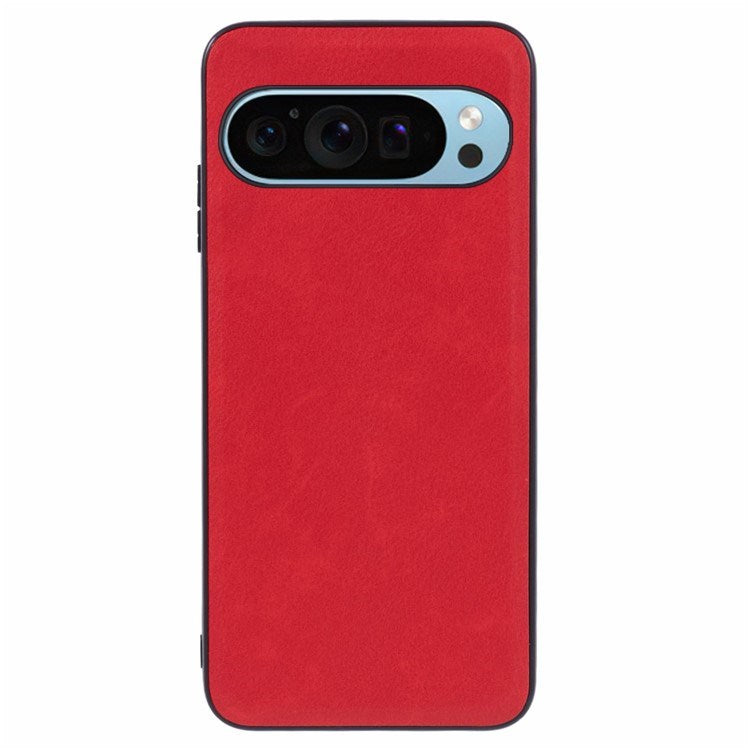 EIDERWOOD Google Pixel 10 / 10 Pro Kunstskinnbelagt Plast Deksel - Rød