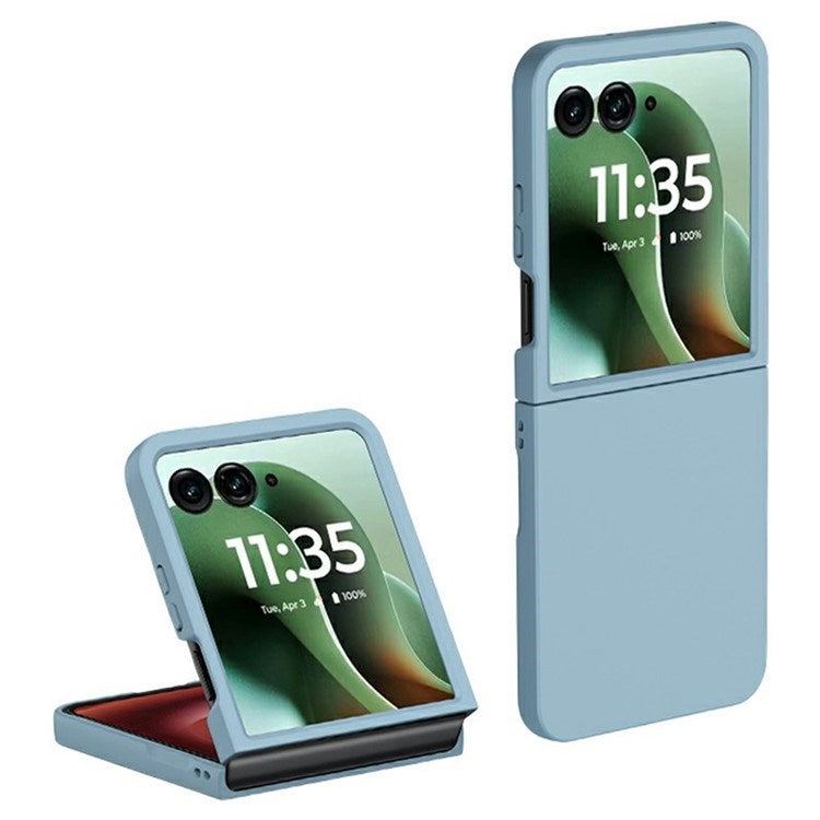 EIDERWOOD Motorola Razr 70 Ultra / Razr 60 Ultra Hard Plast Deksel - Lysblå