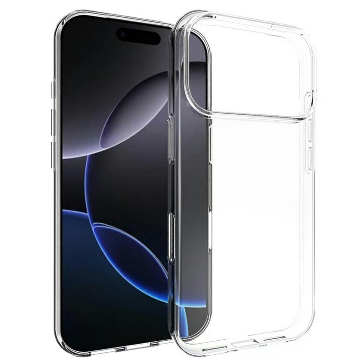 EIDERWOOD iPhone 17 Pro Fleksibelt Plast Mobil Deksel – Gjennomsiktig