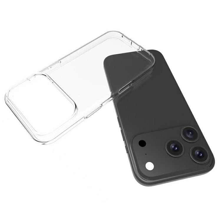 EIDERWOOD iPhone 17 Pro Fleksibelt Plast Mobil Deksel – Gjennomsiktig
