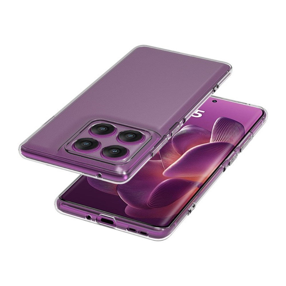 EIDERWOOD Motorola Edge 60 / Edge 60 Fusion Deksel - Fleksibel Plast - Gjennomsiktig