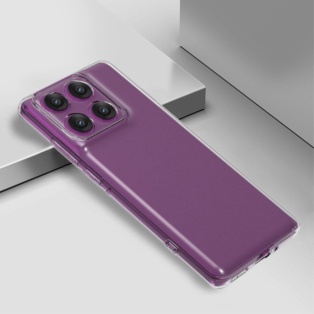 EIDERWOOD Motorola Edge 60 / Edge 60 Fusion Deksel - Fleksibel Plast - Gjennomsiktig