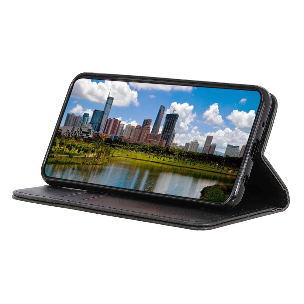 Samsung Galaxy S23 Magnetisk Flippdeksel med Lommebok - Svart
