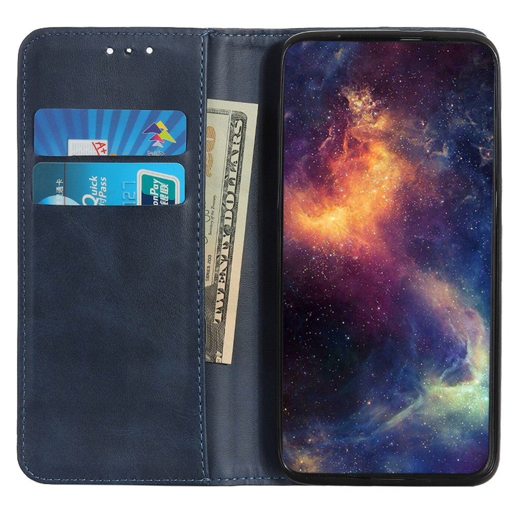 Samsung Galaxy S23 Magnetisk Flippdeksel med Lommebok - Blå
