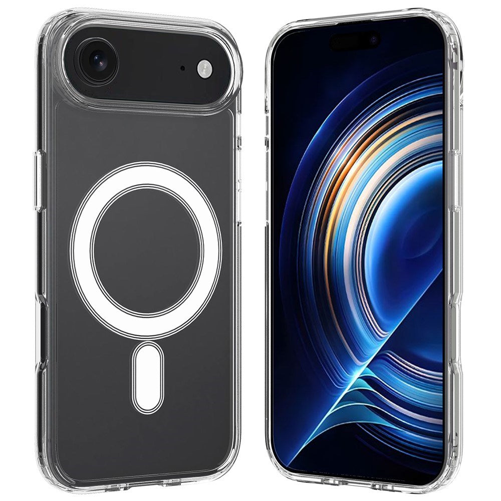 EIDERWOOD iPhone Air Hybrid Plast Deksel - MagSafe Kompatibel - Gjennomsiktig