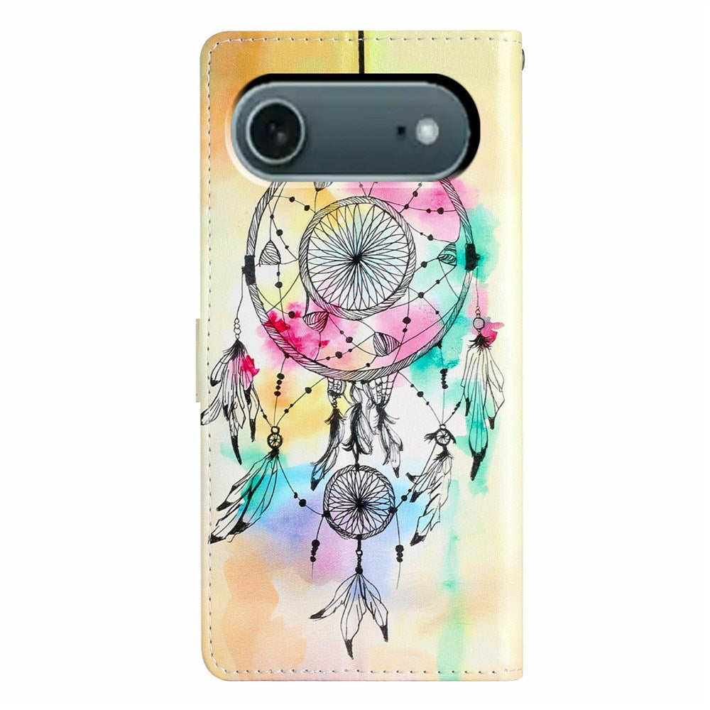 EIDERWOOD iPhone Air Kunstskinn Flip Deksel m. Lommebok & Stropp - Drømmefanger