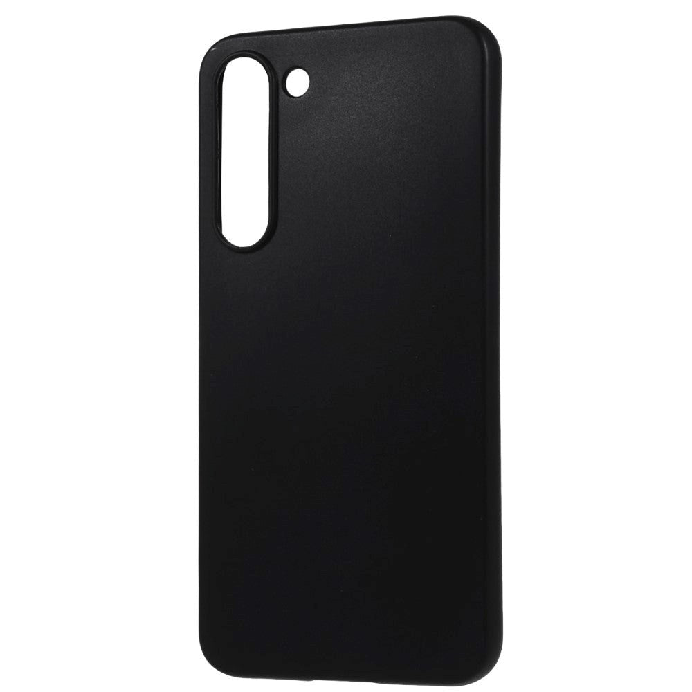 Samsung Galaxy S23 Deksel i Matt Fleksibel Plast - Svart