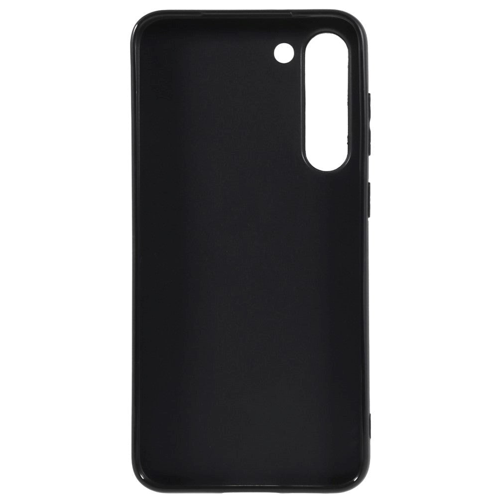 Samsung Galaxy S23 Deksel i Matt Fleksibel Plast - Svart