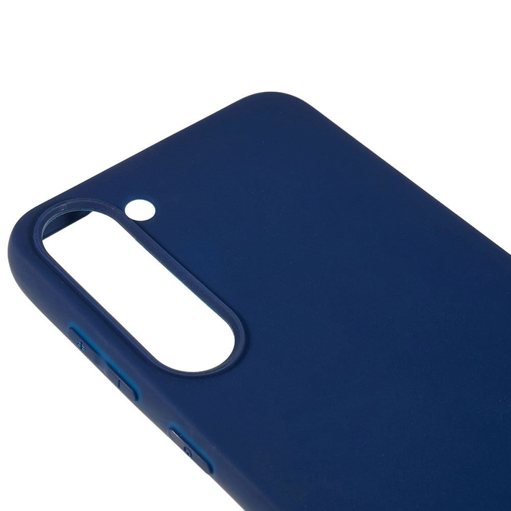 Samsung Galaxy S23 Deksel i Matt Fleksibel Plast - Blå