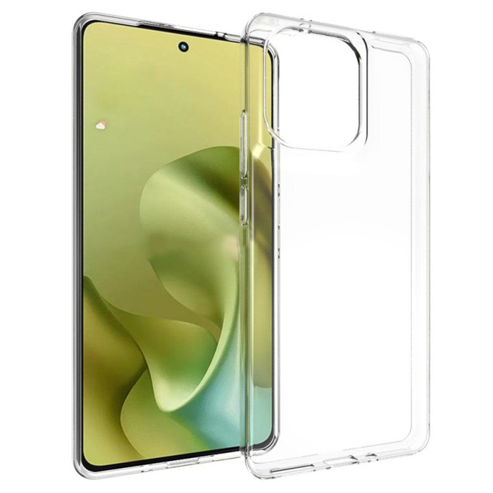 EIDERWOOD Motorola Moto G86 Fleksibel Plast Deksel - Gjennomsiktig