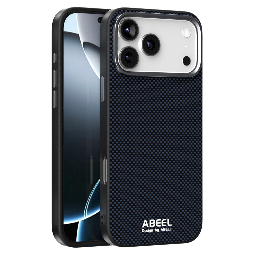 iPhone 18 Pro Max / 17 Pro Max ABEEL Hybrid Deksel - MagSafe Kompatibel - Svart