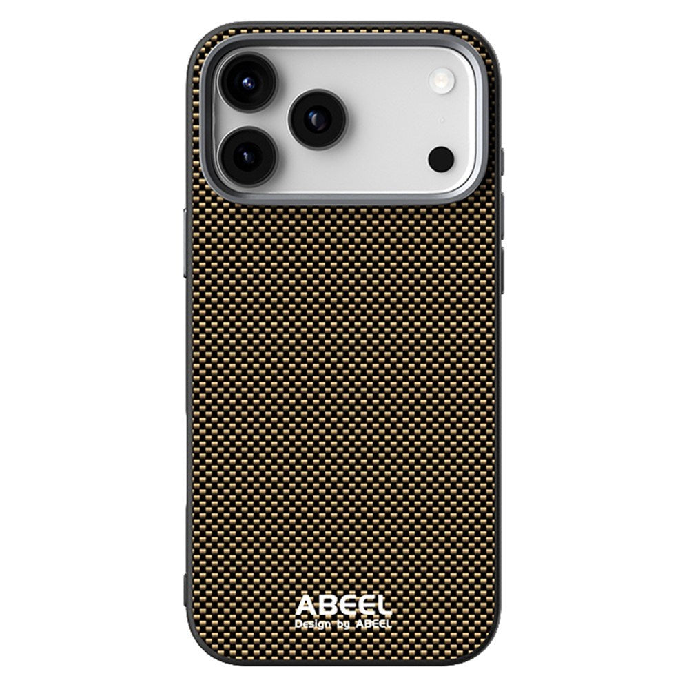 iPhone 18 Pro Max / 17 Pro Max ABEEL Hybrid Deksel - MagSafe Kompatibel - Gull