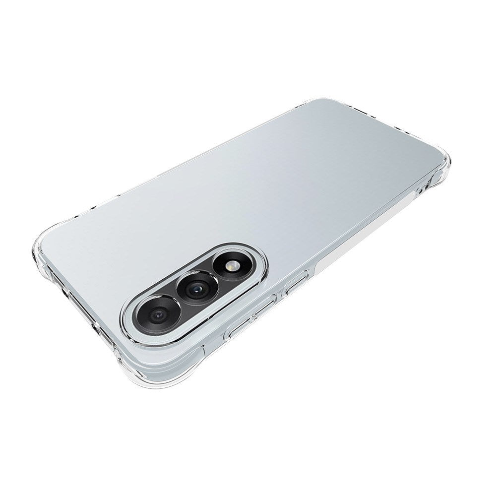 OnePlus Nord 5 Plast Deksel m. Støtdempende Hjørner - Gjennomsiktig