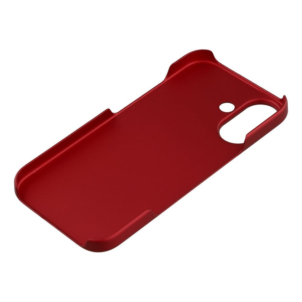 EIDERWOOD iPhone 17 Hard Plast Deksel – Rød
