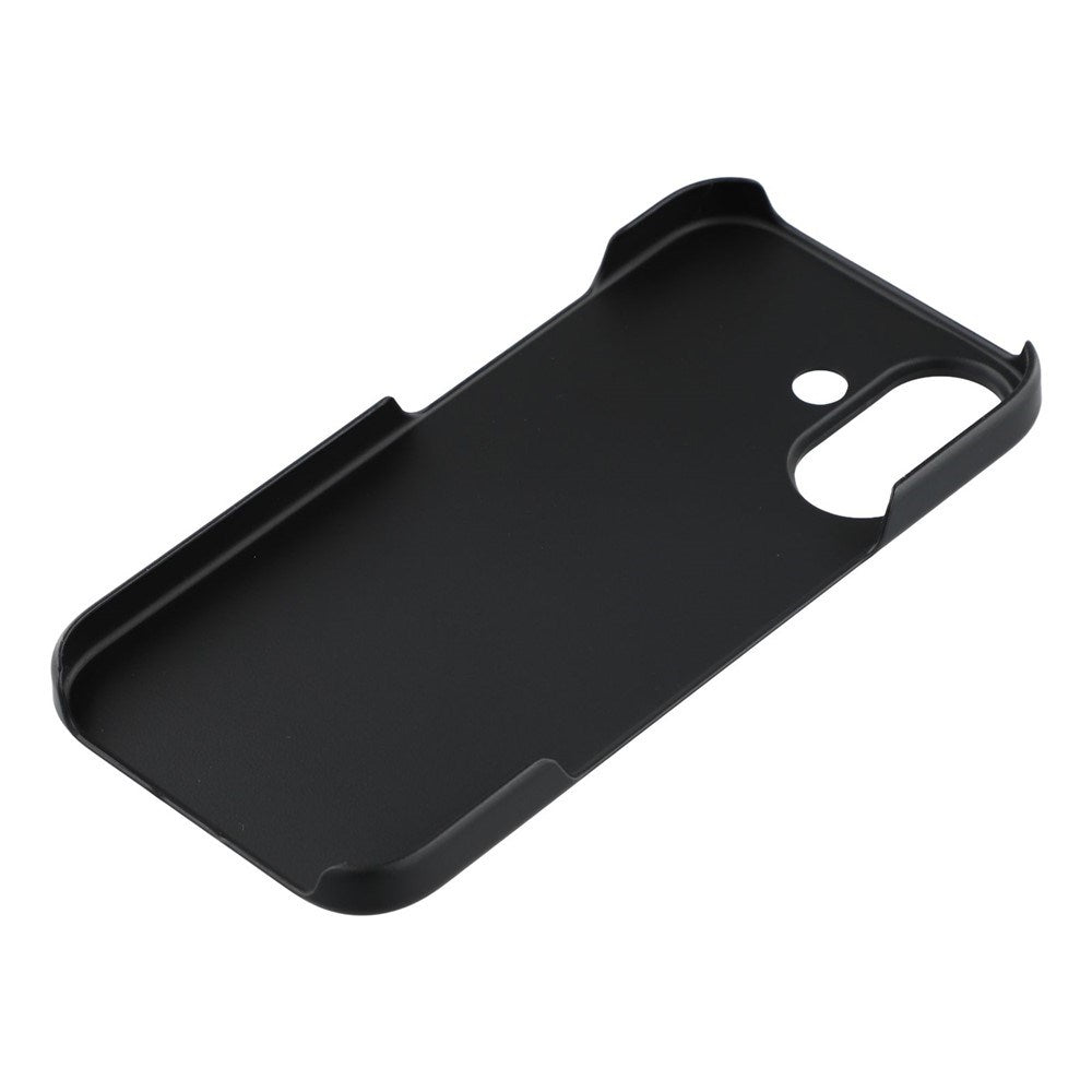 EIDERWOOD iPhone 17 Hard Plast Deksel – Svart