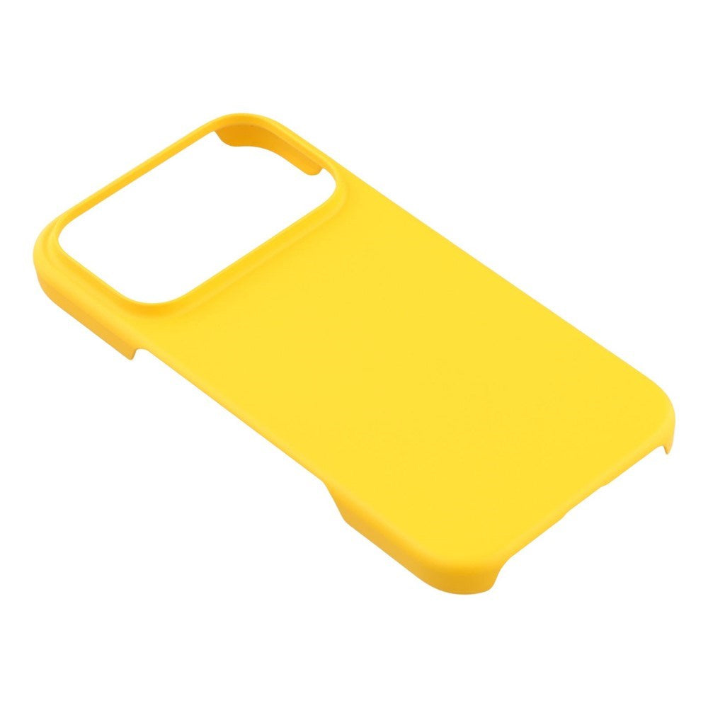 EIDERWOOD iPhone 17 Pro Hard Plast Deksel – Gul