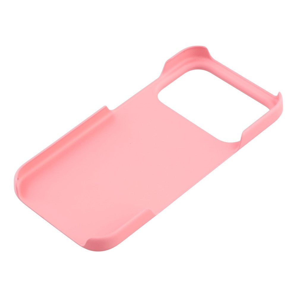EIDERWOOD iPhone 17 Pro Hard Plast Deksel – Rosa
