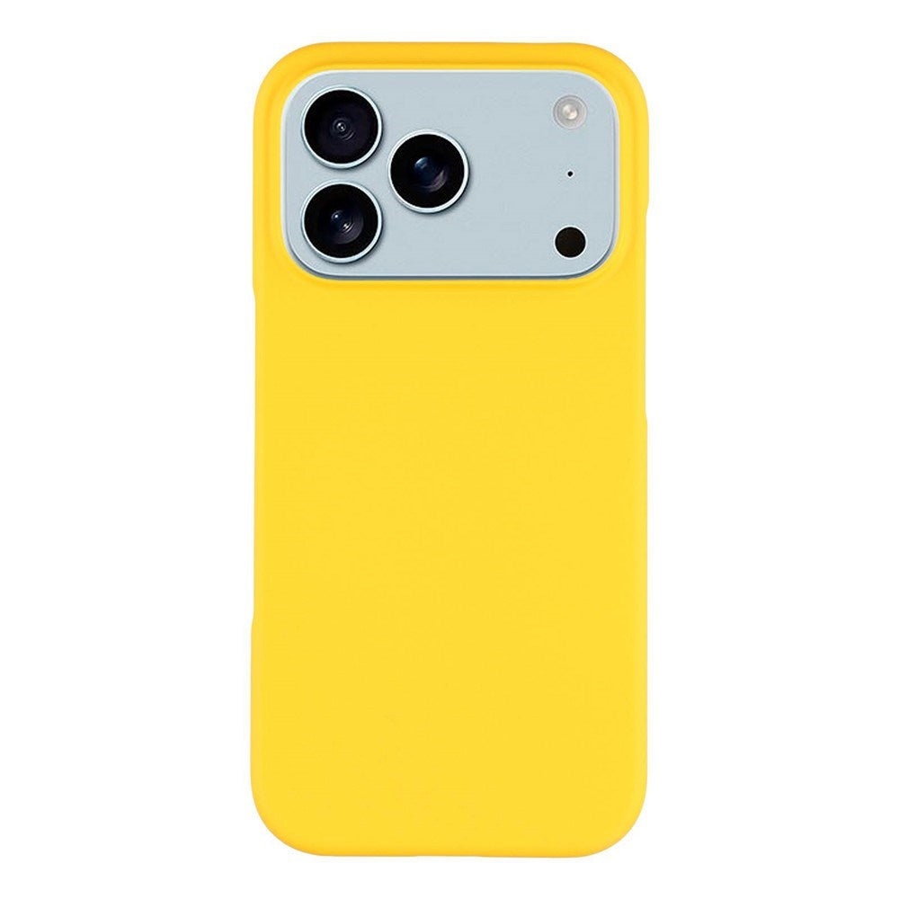 EIDERWOOD iPhone 17 Pro Max Hard Plast Deksel – Gul