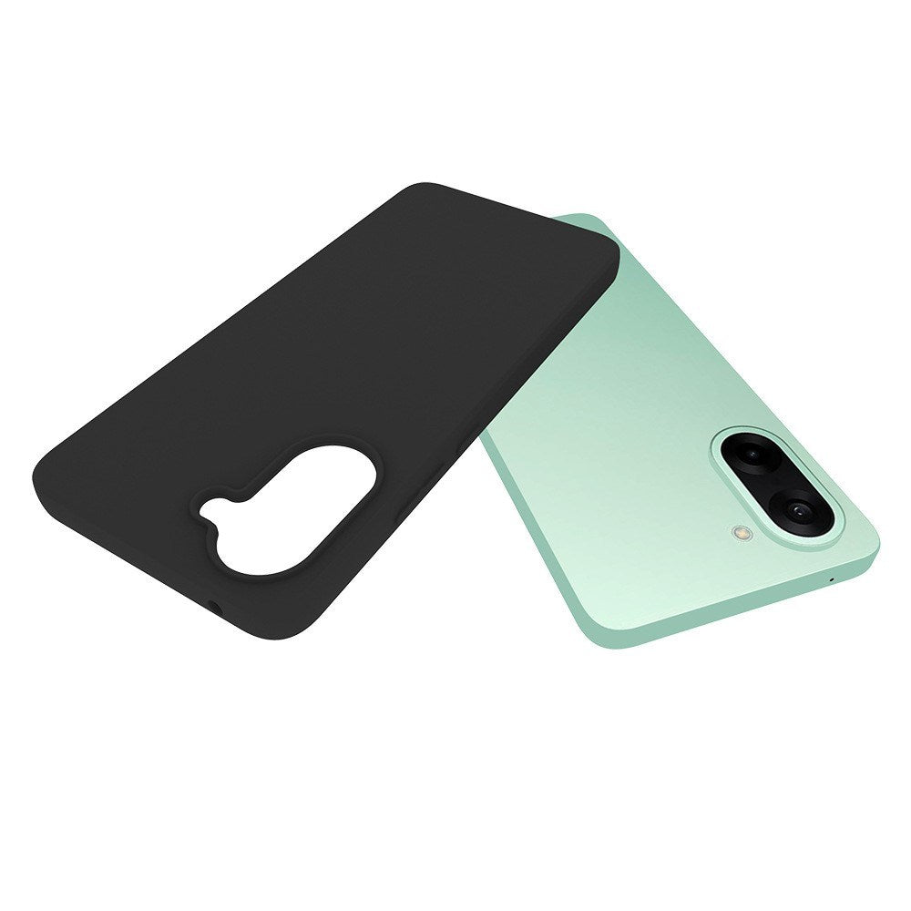 EIDERWOOD OnePlus Nord CE5 Matt Fleksibelt Plast Deksel - Svart