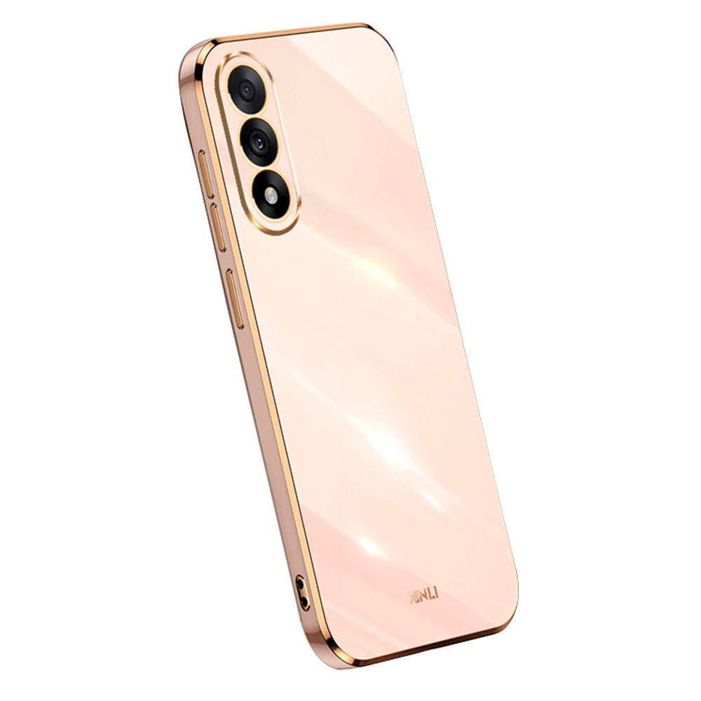 OnePlus Nord 5 Metallisk Plast Deksel - Beige