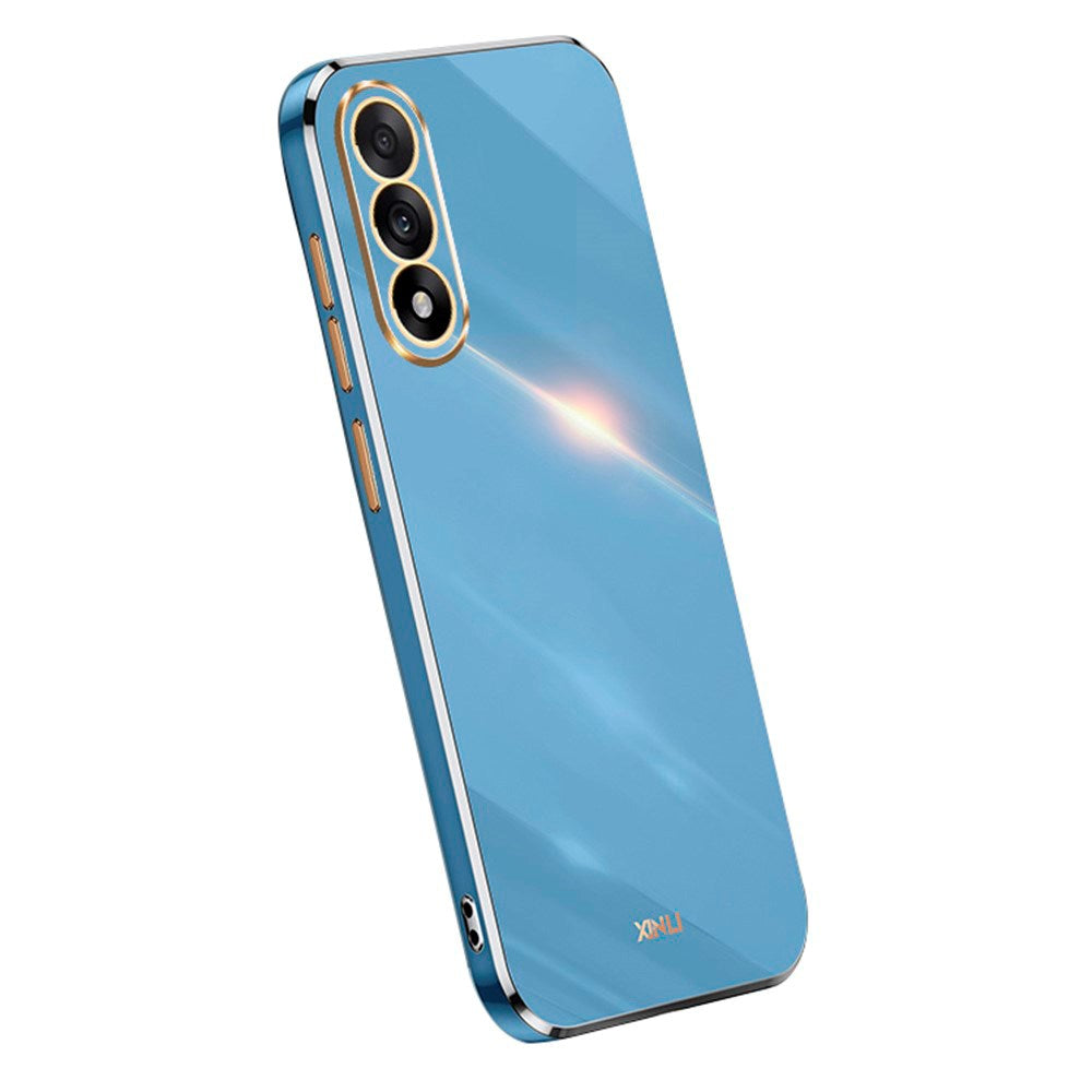OnePlus Nord 5 Metallisk Plast Deksel - Blå