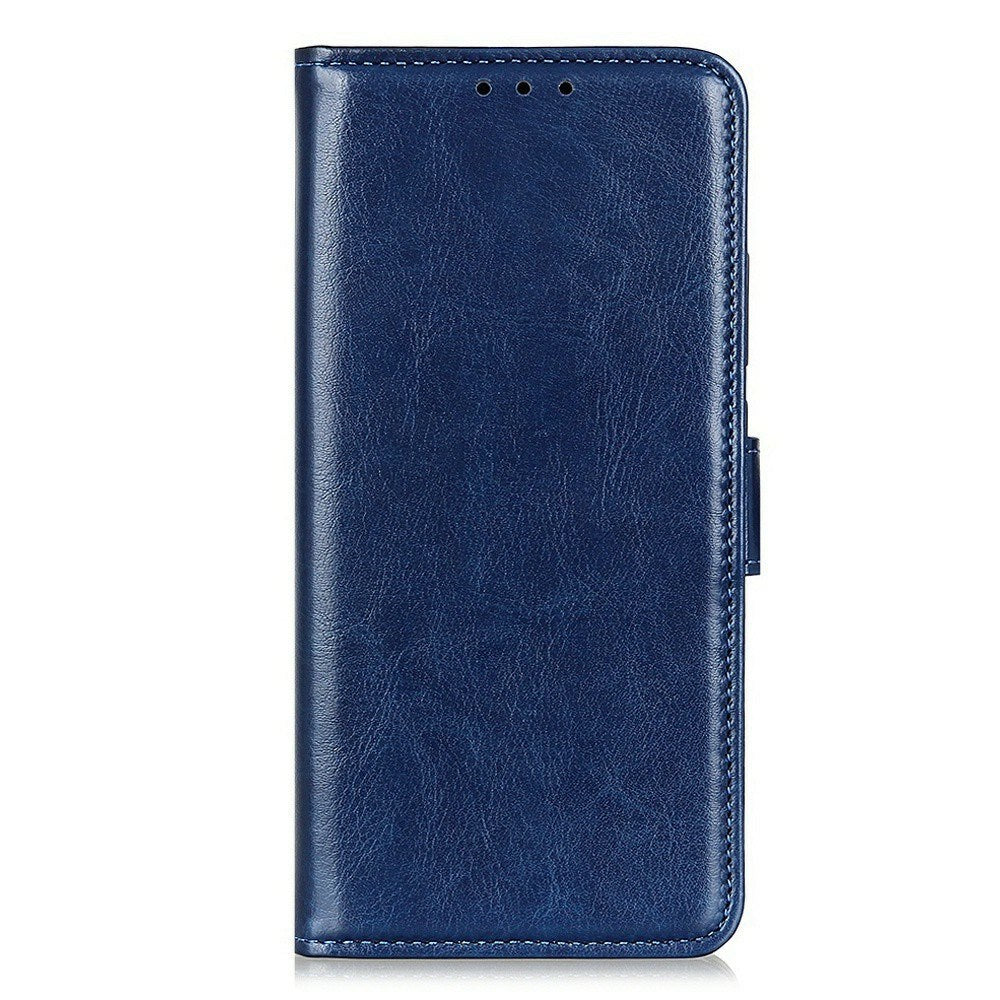 EIDERWOOD Motorola Moto G56 Kunstskinn Flip Deksel m. Kortholder & Ståfunksjon - Blå