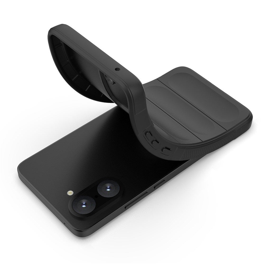 EIDERWOOD OnePlus Nord CE5 Fleksibelt Plast Deksel - Svart