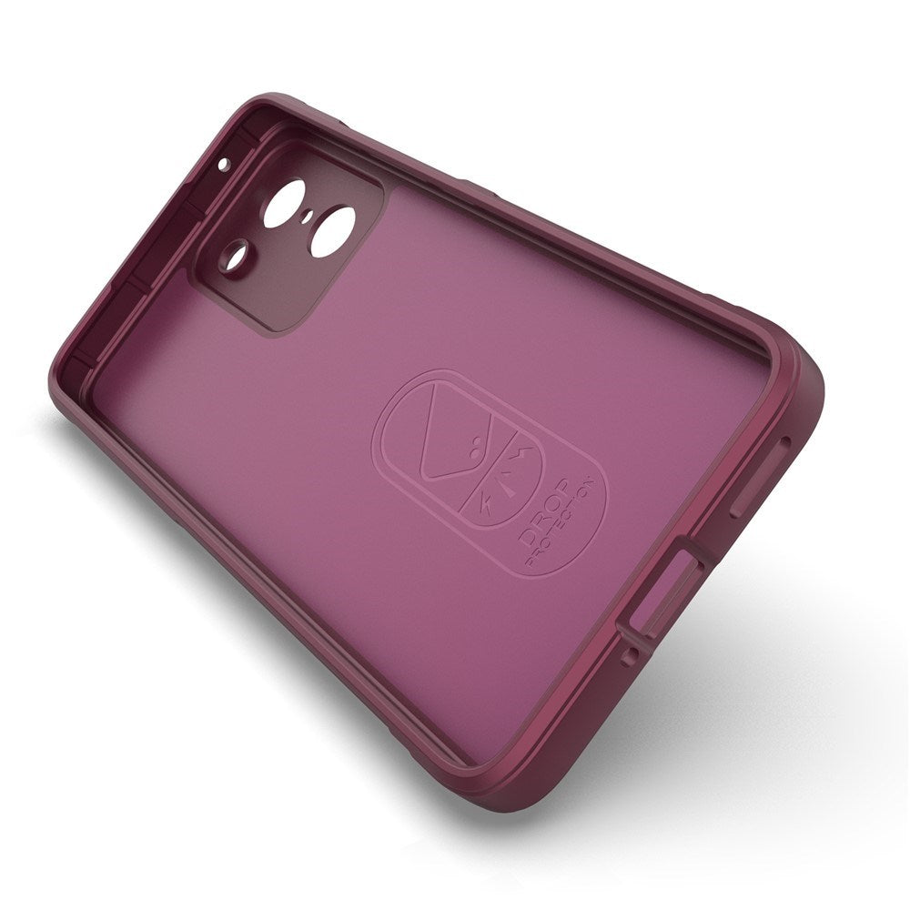 EIDERWOOD OnePlus Nord CE5 Fleksibelt Plast Deksel - Mørkrød