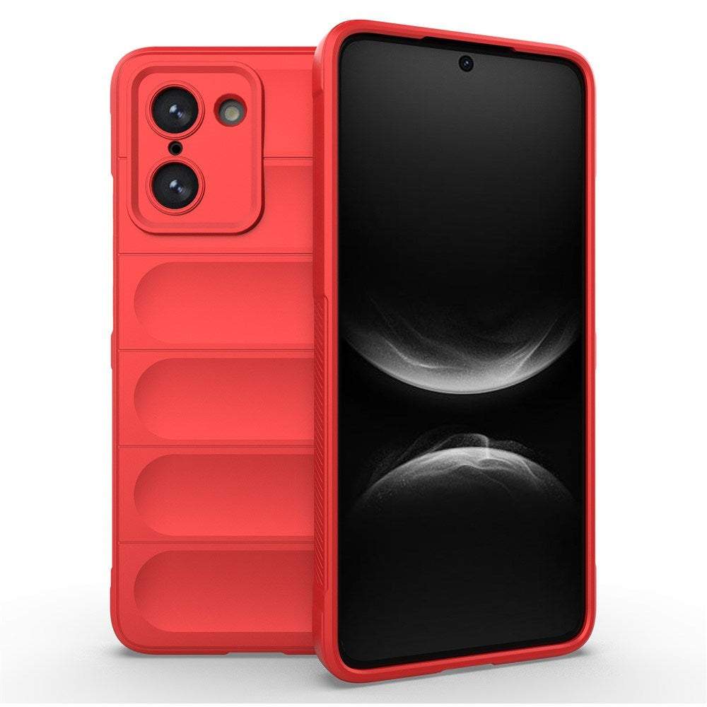 EIDERWOOD OnePlus Nord CE5 Fleksibelt Plast Deksel - Rød
