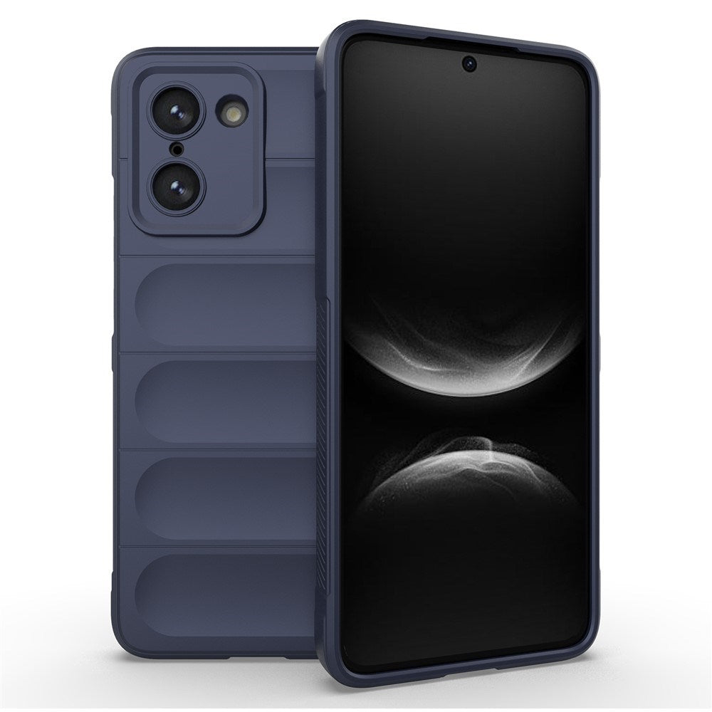 EIDERWOOD OnePlus Nord CE5 Fleksibelt Plast Deksel - Mørkblå