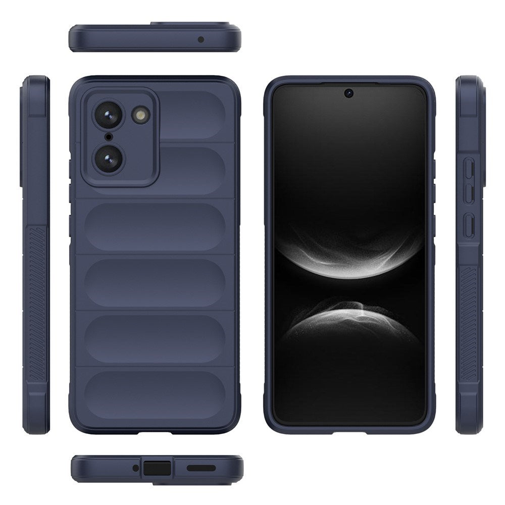 EIDERWOOD OnePlus Nord CE5 Fleksibelt Plast Deksel - Mørkblå